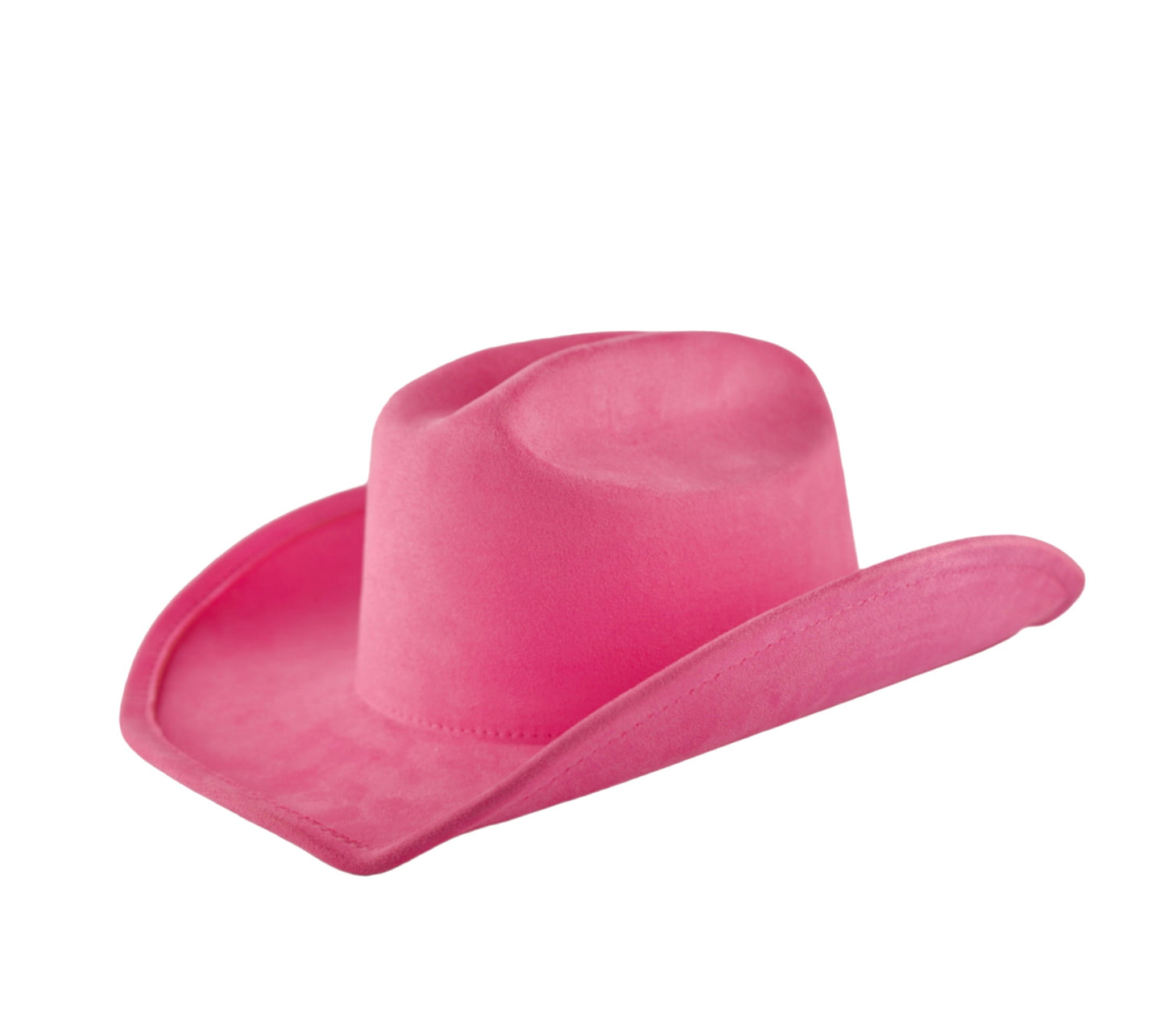 Nashville Suede Cowgirl Hat - Pink