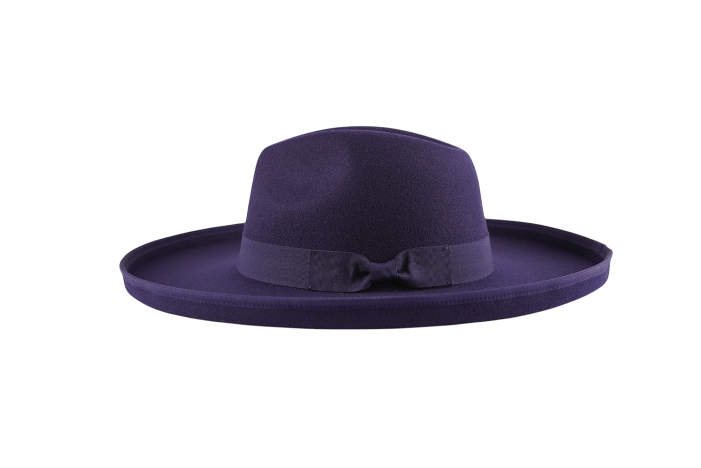 Dallas Pencil Brim Fedora - Navy Blue