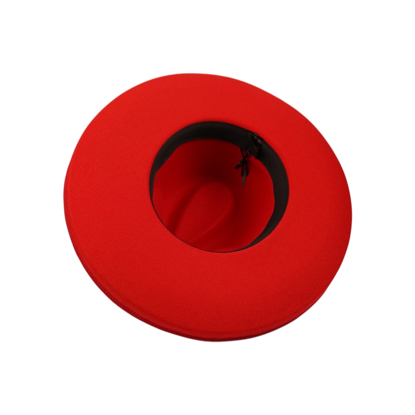 Dallas Pencil Brim Fedora - Red