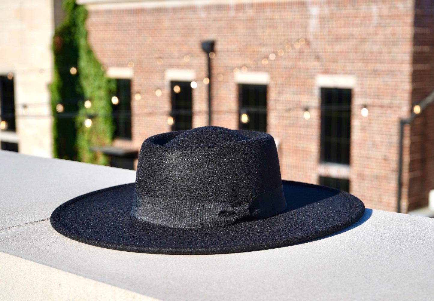 Milan Bolero Hat - Black