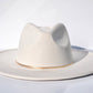 HENDRIX - WIDE BRIM FEDORA - OFF WHITE