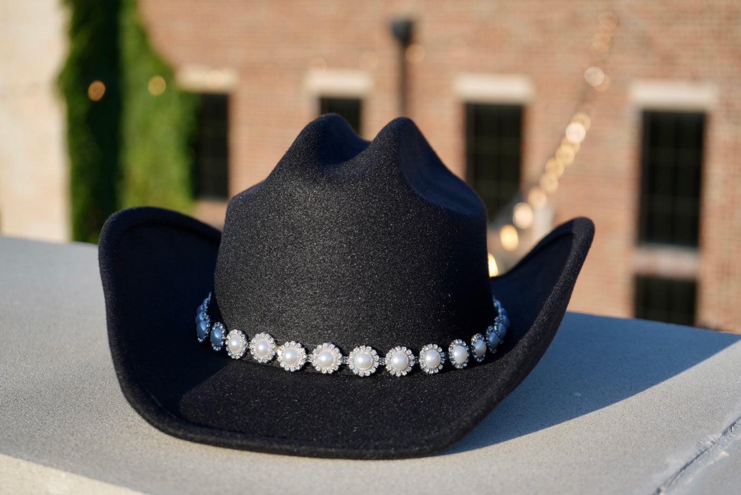 Houston Cowgirl Hat - Black