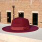 Tori Wide Brim - Burgundy