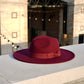Tori Wide Brim - Burgundy