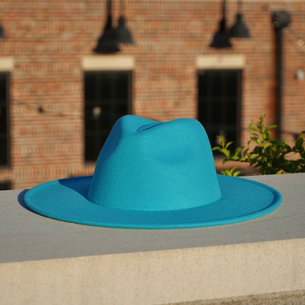 Atlanta Wide Brim Fedora - Assorted Colors