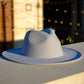 Atlanta Wide Brim Fedora - Gray