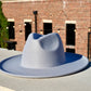 Atlanta Wide Brim Fedora - Gray