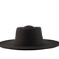 MILAN - BOLERO HAT - PLAIN BLACK