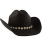 Dope Headwear's Houston women's cowgirl hat in black color.