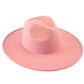 ATLANTA - WIDE BRIM FEDORA - PINK