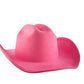 Nashville Suede Cowgirl Hat - Pink