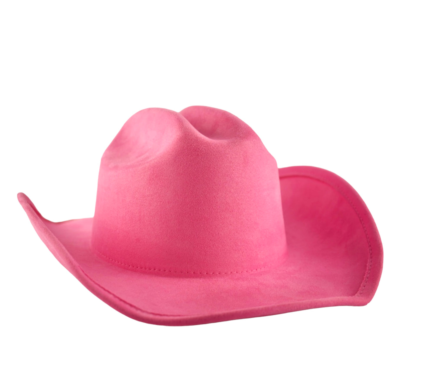 Nashville Suede Cowgirl Hat - Pink