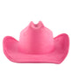 Nashville Suede Cowgirl Hat - Pink