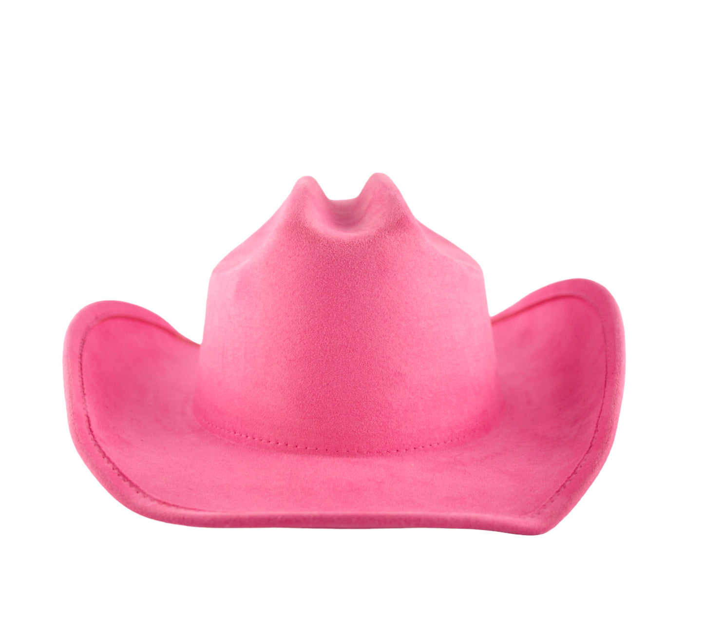 Nashville Suede Cowgirl Hat - Pink