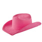 Nashville Suede Cowgirl Hat - Pink