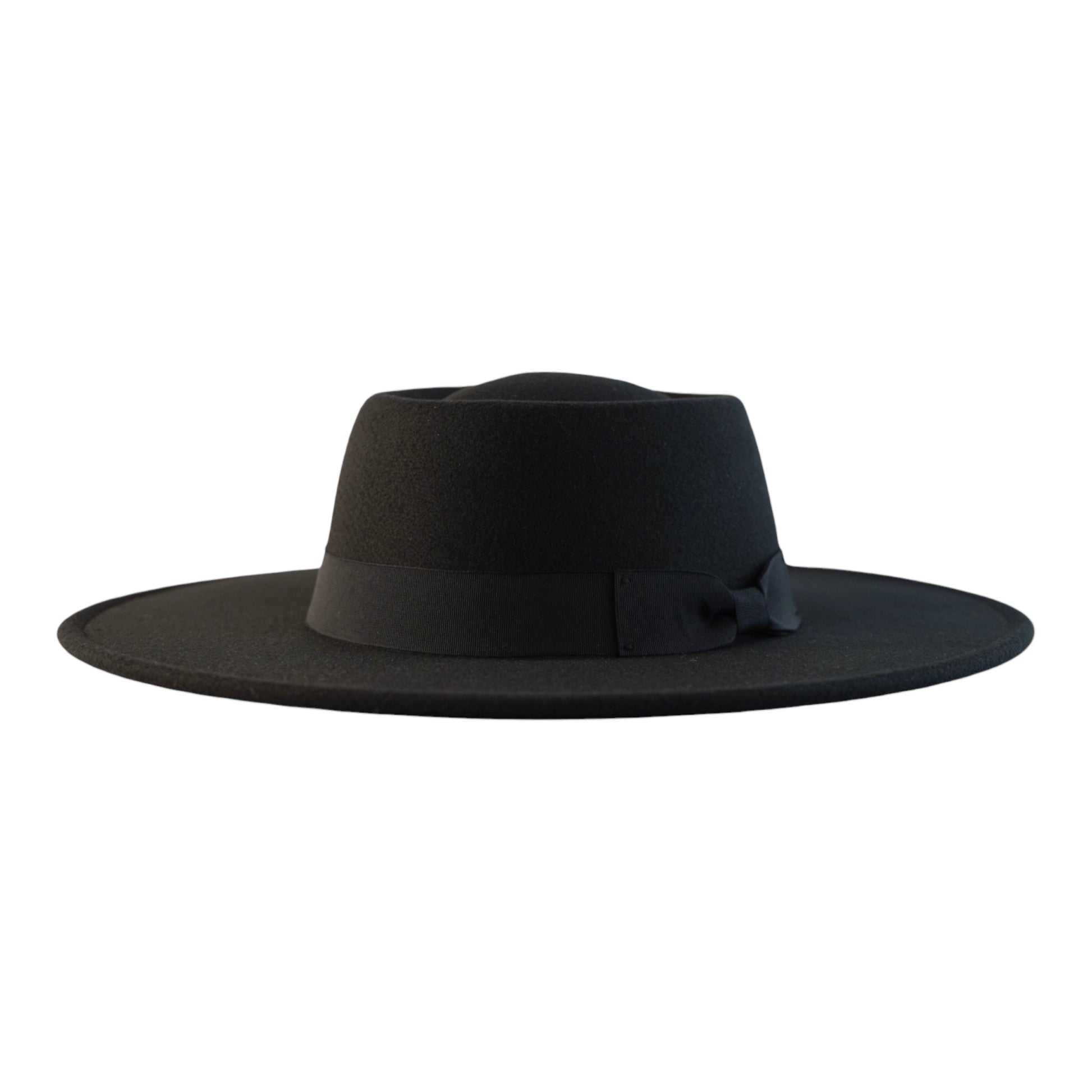 Wide Brim Bolero Hat Black Milan Women's Bolero Hat Black – Dope