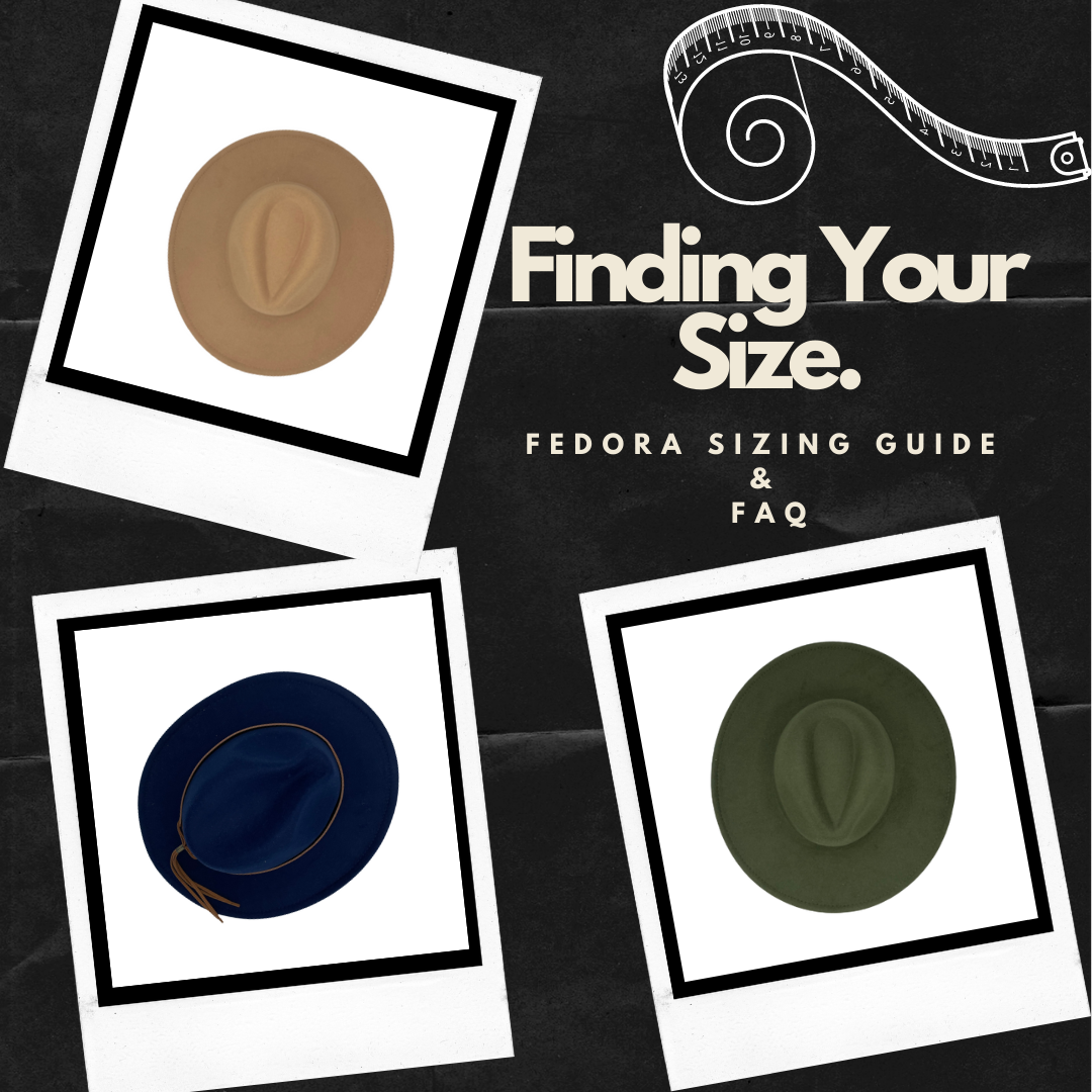 dope hats store unisex fedora sizing guide