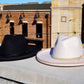 JACKSON - PENCIL BRIM FEDORA - IVORY