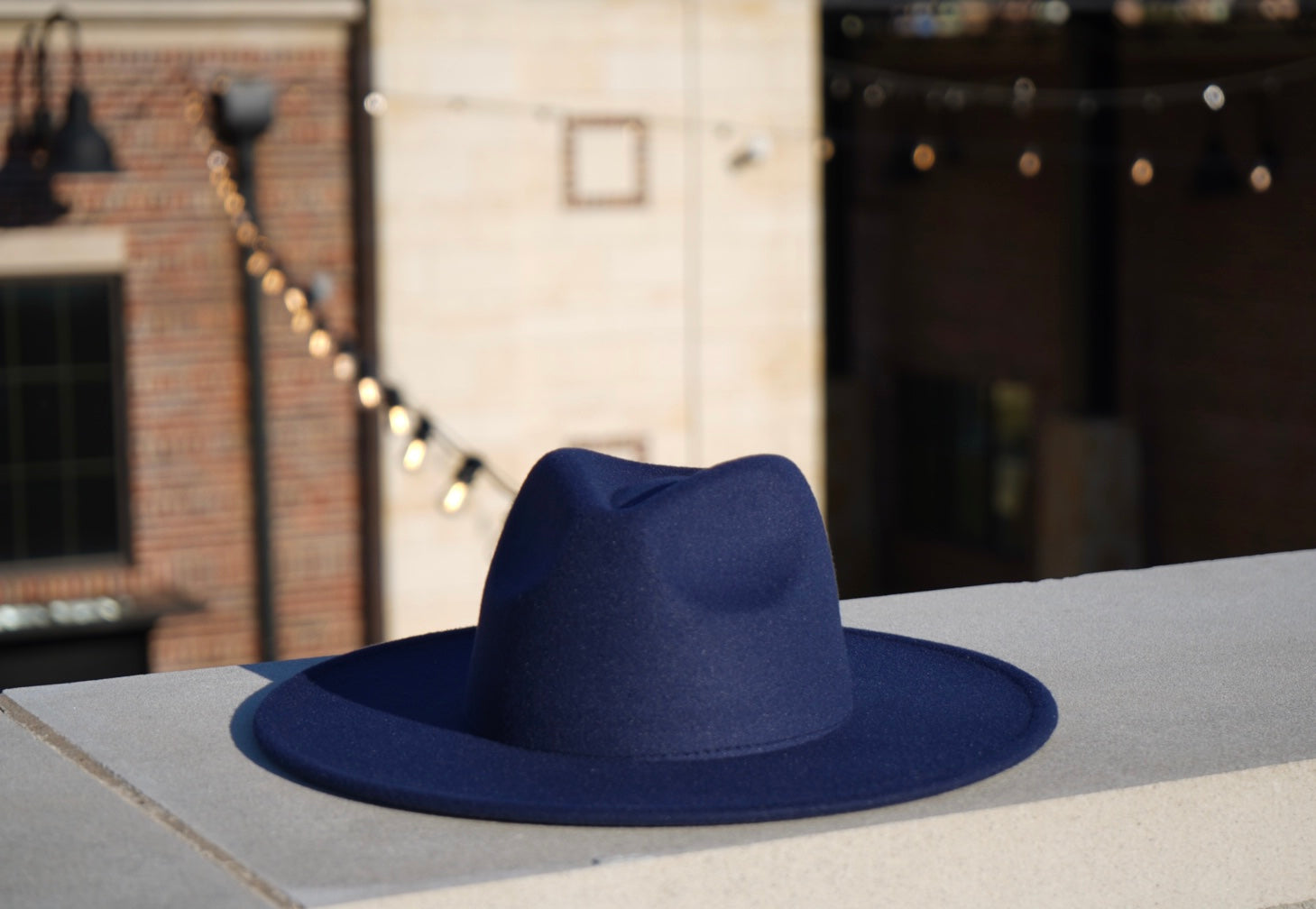 Atlanta - Wide Brim Fedora Hat