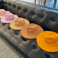 TORI - WIDE BRIM FEDORA - BROWN