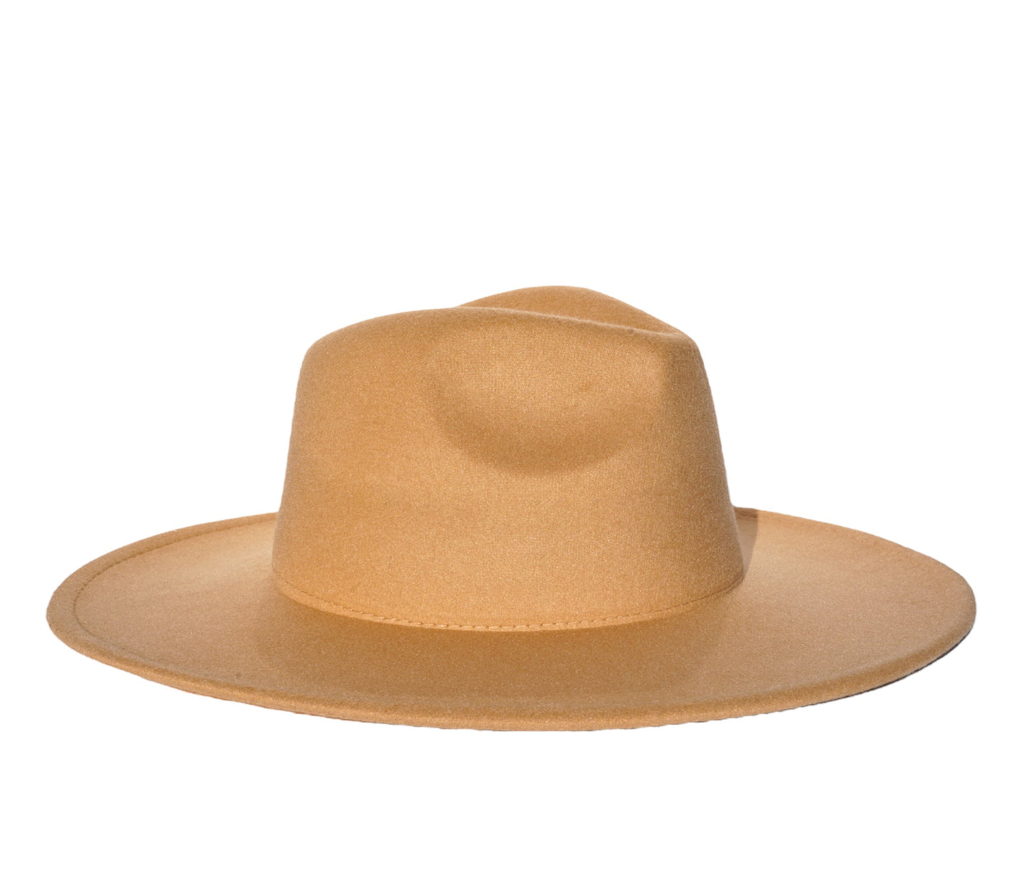 ATLANTA - WIDE BRIM FEDORA - KHAKI