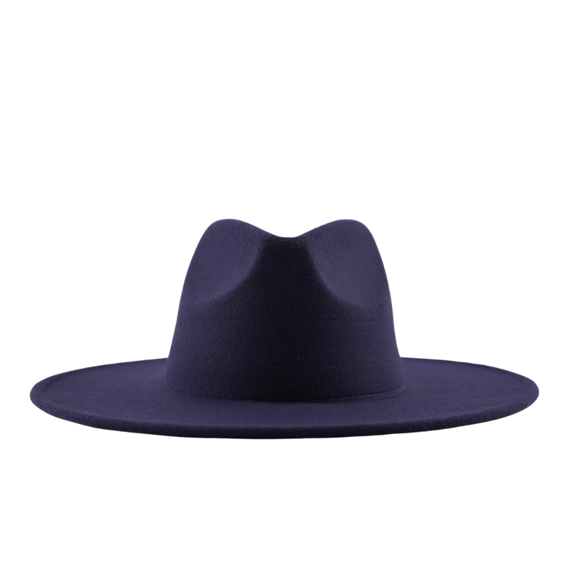 Dope Hat's unisex navy blue wide brim hat.