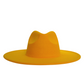 Dope headwear's yellow colored wide brim hat.