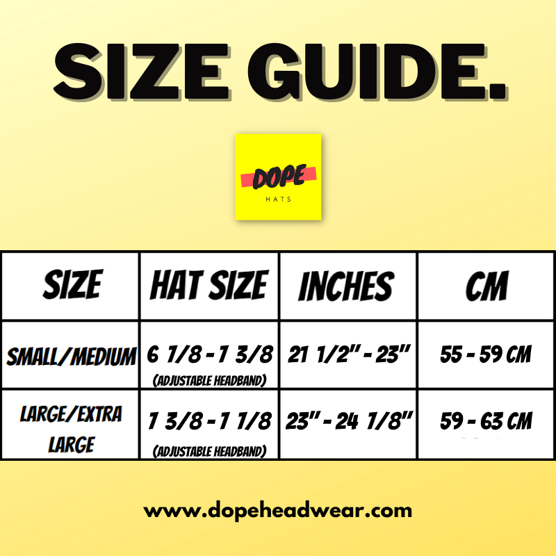 DOPE HATS CLASSIC - BLACK