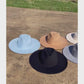 ATLANTA - WIDE BRIM FEDORA - BLACK