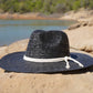 COZUMEL - BLACK WIDE BRIM SUN HAT