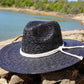 COZUMEL - BLACK WIDE BRIM SUN HAT