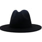 dope hats store unisex two tone fedora in black and red color